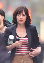 Dakota Johnson How To Be Single Set Photos New York April 2015 Hair Styles Dakota Johnson Hair Summer Hairstyles