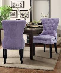 Love This Purple Espresso Victoria Velvet Accent Chair Set Of Two On Zulily Zulilyfinds Dining Chairs Side Chairs Dining Accent Chair Set
