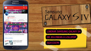 Once you're done you can upgrade again and it'll remain unlocked . Tutorial Como Liberar Samsung Galaxy S4 I337m Lollipop Youtube