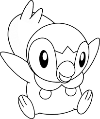 Visit our page for more coloring! Piplup Pokemon Coloring Pages Coloring Home