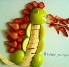 Fruit Dragon Food Art For Kids Food Humor Food Art