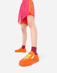 Those would be the kind on a championship ring. Dolce Gabbana Miami P J Tucker X Dolce Gabbana Sneakers In Orange The Yes