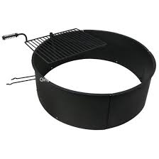Check spelling or type a new query. China Large Fire Pit Campfire Ring With Bbq Cooking Grate Outdoor Camping Fire Pit Insert Heavy Duty Steel 36 Inch China Steel Fire Ring And Fire Pit Rings Price