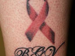 Lock and bow breast cancer ribbon tattoo. Cancer Ribbon Tattoos Design Press Designs With Images