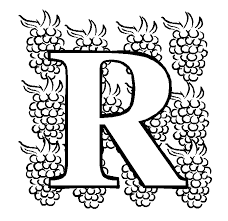 Practicing coloring is a proven path to successful learning for children. Letter R Raspberry Coloring Page