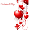 To created add 29 pieces, transparent valentine images of your project files with the background cleaned. 1
