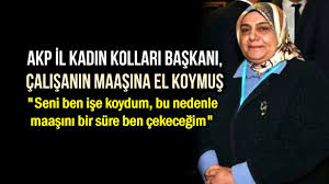 Akp Li Baskan Ise Yerlestirdigi Yoneticisinin Banka Kartina El Koymus