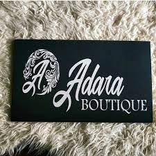 Nama yang unik akan membuat orang lain tertarik dengan cepat. Pajangan Plang Nama Untuk Toko Salon Boutique Custom Ukuran Dan Nama Shabby Shopee Indonesia