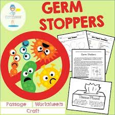 You can teach your children about germs and how they spread through coloring pages and printable sheets. Germs Coloring Worksheets Teaching Resources Tpt