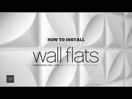 Floor & wall tiles └ home flooring & tiles └ diy materials └ home, furniture & diy all categories antiques art baby books, comics & magazines business. How Do I Install 3d Wall Panels How To Install 3d Wall Panels Explained Youtube