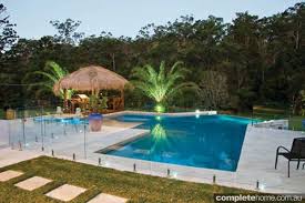 Outdoor Retreat Tropical Landscape Designs Completehome