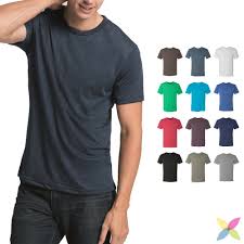 details about new next level mens tri blend crew neck tee soft stretchy t shirt 6010