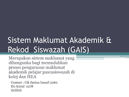 Sila semak maklumat anda dan cuba lagi. Ppt Sistem Maklumat Pelajar Dan Rekod Akademik Asis Powerpoint Presentation Id 2337268
