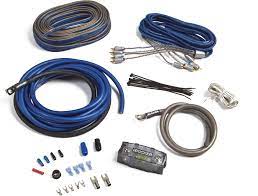 You'll run your battery wire to the battery fused within 8 inches of the batter post. Kicker 09zck44 4 Channel Amp Kit Complete 4 Gauge Amplifier Wiring Kit Includes 4 Channel Patch Cables And Speaker Wire At Crutchfield