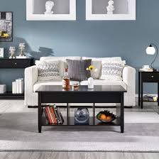 Shop for coffee tables in living room furniture at walmart.com. China Yaheetech Minimalist Wooden Lift Top Coffee Table W Hidden Storage Compartment Lower 3 Cube Open Shelves For Living Room China Slate Top Coffee Tables Modern Round Nesting Coffee Tables