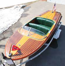 1956 19 Ft Chris Craft Capri Classic Wooden Runabout For Sale Chris Craft Wooden Boats Chris Craft Classic Boats
