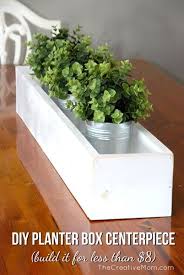 Diy Planter Box Centerpiece Build It For 8 Thecreativemom Com Diy Planter Box Centerpiece Planter Box Centerpiece Diy Wood Planters