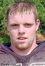 Jason Vise 2007 Offensive Tackle