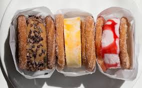 Coat exposed ice cream with cereal. Churro Ice Cream Sandwiches Are About To Blow Up Your Insta Feed