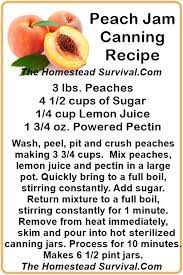 Homesteadsurvival S Image Canning Recipes Canning Jam Recipes Peach Jam