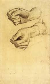 Two Hands Vincent Van Gogh Van Gogh Drawings Van Gogh Art Van Gogh Tattoo