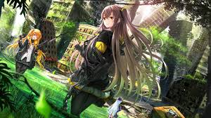 Anime Girls Frontline Ump45 Ump9 Rifle 4k Wallpaper 6 1069