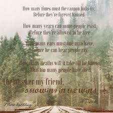 blowing in the wind song by bob dylan quotes lifequotes quotestoliveby songlyrics lyrics song bobdylan blo quotes to live by deep words quotes deep