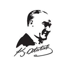 Decofour Imzali Ataturk Silueti Duvar Sticker 45x57cm Fiyati Sanat Desen Duvar Desenler