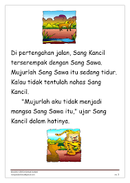 Setiap pagi selepas sarapan, dia akan mencuci piring dan cawannya sebelum pergi ke sekolah. æ²™æ²™å…°ä¸­åŽå°å­¦å–œé˜…ç©ºé—´ Cerita Pendek Bahasa Melayu Facebook
