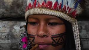 The guarani tribe have fought very hard for long periods of time to try and gain back their precious ancestral land. Indigenous Woman Smoking Pipes In A Tupi Guarani Tribe Brazil Video By C Gustavofrazao Stock Footage 166283296