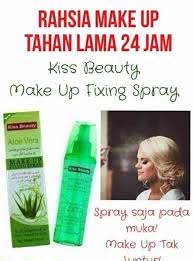 Gel aloe vera / lidah. Kebaikan Kiss Beauty Makeup Fixing Spray Saubhaya Makeup