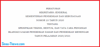 Baik nomor skhun smp ataupun sma/smk. Juknis Penulisan Ijazah Sd Smp Sma Smk Dan Kesetaraan Tahun 2020 2021 Sinau Thewe Com
