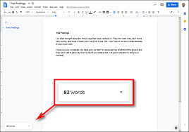 Word count is only available for google docs. How To Always Display The Word Count In Google Docs