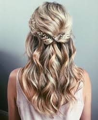 42 Half Up Wedding Hair Ideas That Will Make Guests Swoon On Your Big Day Half Up Wedding Hair Wedding Hair Inspiration Hair Styles