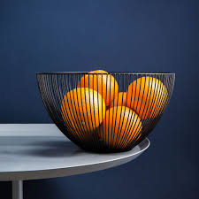 Candy, fruit & gourmet gift baskets Dmar Metal Fruit Bowl Black Wire Fruit Basket Round Fruit Baskets For Kitchens 9 8 X 5 7 In 25 5 X 14 5cm Large Fruit Holder Decorative Stand For Fruit Snack Bread Buy Online In Dominica At