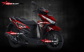 Ide 51 Modifikasi Vario 150 Warna Black Red Terbaru Dan Terkeren Sodo Modifikasi
