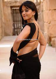 Bollywood Paradize Anushka Shetty Super Hot In Black Sareesexiezpix Web Porn