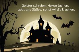 Schnell Noch Auswendig Lernen Halloween Spruche Fur Die Sussigkeiten Jagd Halloween Spruche Geister Halloween Selber Machen