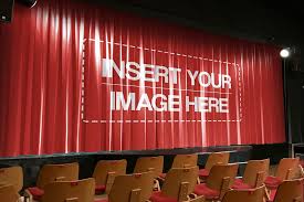 Logo On Stage Curtain Mockup Generator Mediamodifier Free Online Mockup Generator Stage Curtains Mockup Generator Mockup