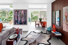 Inspirational interior design ideas for living room design, bedroom design, kitchen design and the entire home. Colorful 70s House Refreshed By Top Interior Designer Guilherme Torres