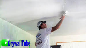 How about graphic previously mentioned? Skim Coat Over A Painted Popcorn Ceiling Skim Coating Tips And Tricks Youtube