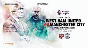 181124 West Ham United Vs Manchester City