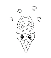 Online coloring pages are an excellent way to save on paper and you can teach your children the importance of being environmentally friendly at the same time. Coloring Pages Ice Cream Coloring Pages