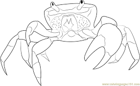 Then our collection of 10 free printable crab coloring pages will surely going to excite. Halloween Crab Coloring Page For Kids Free Crab Printable Coloring Pages Online For Kids Coloringpages101 Com Coloring Pages For Kids