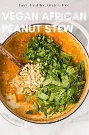 Vegan African Peanut Stew Recipe African Peanut Stew Vegan Recipes Healthy Peanut Stew