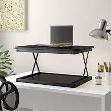 Plans for this desk are available at. 8 Desks For Small Spaces Work From Home Standing Desks And Laptop Risers Hellogiggles