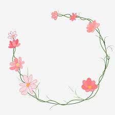 Pink Flowers Flowers Vines Border Pink Flowers Cartoon Border Small Border Png Transparent Clipart Image And Psd File For Free Download Pink Flowers Background Flower Border Png Flower Cartoon
