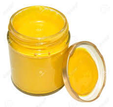 An Open Jar Of English Mustard Isolated On A White Background Stock Photo Picture And Royalty Free Image Image 23448952