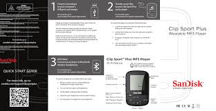 The sport clip is so small, easy for any pocket. Sdmx28 Clip Sport Plus User Manual 80 01 10318r1 Clipsportp Qsg V02 Western Digital Technologies