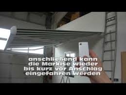 Diese technik gestattet verschiedene einstellungen der markise. Markise Endlagen Beidseitig Einstellen Wohnstyle24 De Mp4 Youtube